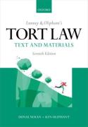 Cover of Lunney &#38; Oliphant's Tort Law: Text and Materials