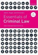 Cover of Smith, Hogan, and Ormerod's Essentials of Criminal Law