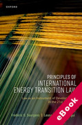Cover of Principles of International Energy Transition Law (eBook)