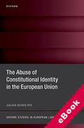 Cover of The Abuse of Constitutional Identity in the European Union (eBook)