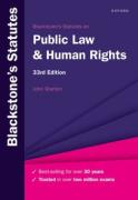 Cover of Blackstone's Statutes on Public Law and Human Rights