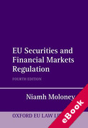 Cover of EU Securities and Financial Markets Regulation (eBook)