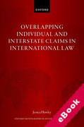 Cover of Overlapping Individual and Interstate Claims in International Law (eBook)