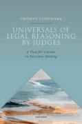 Cover of Universals in Legal Reasoning by Judges: A Plea for Candor in Decision-Making