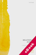 Cover of Relational Justice: A Theory of Private Law (eBook)
