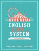 Cover of English Legal System