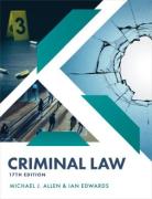 Cover of Criminal Law