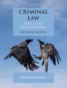 Cover of Criminal Law: Text, Cases and Materials
