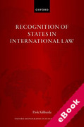 Cover of Recognition of States in International Law (eBook)