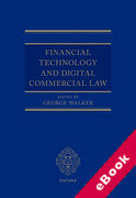 Cover of Financial Technology and Digital Commercial Law (eBook)