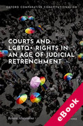 Cover of Courts and LGBTQ+ Rights in an Age of Judicial Retrenchment (eBook)