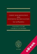 Cover of Credit Risk Mitigation and Synthetic Securitization: Law and Regulation (eBook)