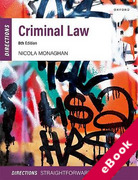 Cover of Criminal Law Directions (eBook)