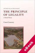 Cover of The Principle of Legality: A Moral Theory (eBook)