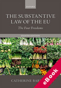 Cover of The Substantive Law of the EU: The Four Freedoms (eBook)