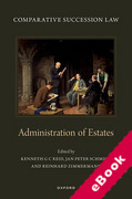 Cover of Comparative Succession Law, Volume IV: Administration of Estates (eBook)