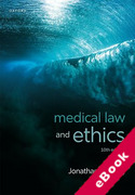Cover of Medical Law and Ethics (eBook)