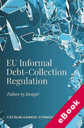 Cover of EU Informal Debt-Collection Regulation: Failure by Design? (eBook)