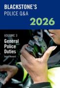 Cover of Blackstone's Police Q&A Volume 3: General Police Duties 2026