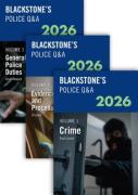 Cover of Blackstone's Police Q&A: Three Volume Pack 2026