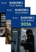Cover of Blackstone's Police Manuals 2026: Three Volume Pack