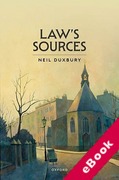 Cover of Law's Sources (eBook)