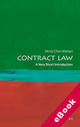 Cover of Contract Law: A Very Short Introduction (eBook)