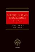Cover of Service in Civil Proceedings: Law and Practice