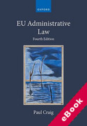 Cover of EU Administrative Law (eBook)