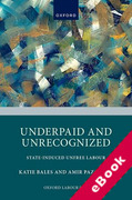 Cover of Underpaid and Unrecognized: State-Induced Unfree Labour (eBook)