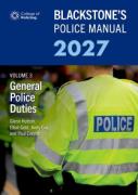 Cover of Blackstone's Police Manual 2027 Volume 3: General Police Duties