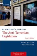Cover of Blackstone's Guide to The Anti-Terrorism Legislation