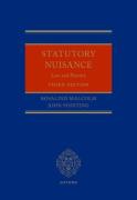 Cover of Statutory Nuisance: Law and Practice (eBook)