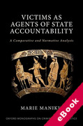 Cover of Victims as Agents of State Accountability: A Comparative and Normative Analysis (eBook)