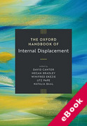 Cover of The Oxford Handbook of Internal Displacement (eBook)