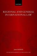 Cover of Regional and General International Law