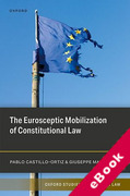 Cover of The Eurosceptic Mobilization of Constitutional Law (eBook)