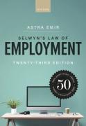 Cover of Selwyn's Law of Employment