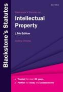 Cover of Blackstone's Statutes on Intellectual Property