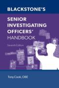 Cover of Blackstone's Senior Investigating Officer's Handbook