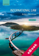 Cover of International Law (eBook)