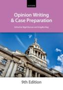 Cover of Bar Manual: Opinion Writing and Case Preparation