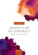Cover of Anson's Law of Contract