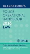 Cover of Blackstone's Police Operational Handbook 2026: Law