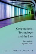 Cover of Corporations, Technology, and the Law: Future of the Corporate Form