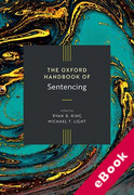 Cover of The Oxford Handbook of Sentencing (eBook)