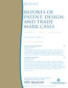 Cover of Reports of Patent, Design and Trade Mark Cases: Print + Online