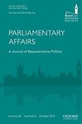 Cover of Parliamentary Affairs: Online Only