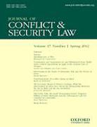Cover of Journal of Conflict and Security Law: Print Only