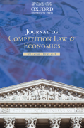 Cover of Journal of Competition Law and Economics: Print + Online
